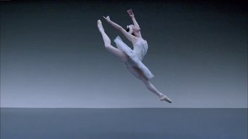 Movie still from “Taylor Swift - Shake It Off” (2014), directed by Mark Romanek – Wide shot, Low angle