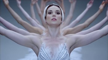 Movie still from “Taylor Swift - Shake It Off” (2014), directed by Mark Romanek – Close Up shot, Low angle