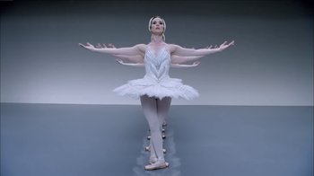 Movie still from “Taylor Swift - Shake It Off” (2014), directed by Mark Romanek – Medium shot, Low angle