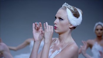 Movie still from “Taylor Swift - Shake It Off” (2014), directed by Mark Romanek – Close Up shot, Over the shoulder angle