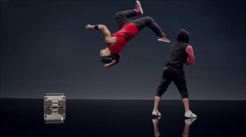 Movie still from “Taylor Swift - Shake It Off” (2014), directed by Mark Romanek – Wide shot, Low angle