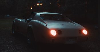 Movie still from “Alt-J - Left Hand Free” (2014), directed by Ryan Staake – Medium shot, Low angle