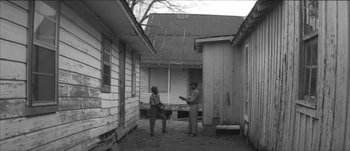 Movie still from “Paul McCartney - Early Days” (2014), directed by Vincent Haycock – Wide shot, Low angle