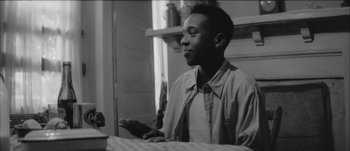 Movie still from “Paul McCartney - Early Days” (2014), directed by Vincent Haycock – Close Up shot, Over the shoulder angle