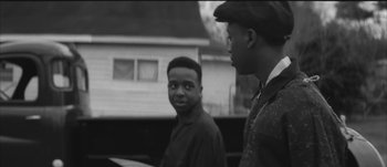 Movie still from “Paul McCartney - Early Days” (2014), directed by Vincent Haycock – Close Up shot, Over the shoulder angle