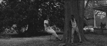 Movie still from “Paul McCartney - Early Days” (2014), directed by Vincent Haycock – Wide shot, Low angle