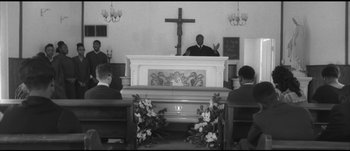Movie still from “Paul McCartney - Early Days” (2014), directed by Vincent Haycock – Wide shot, Low angle