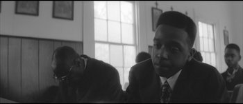 Movie still from “Paul McCartney - Early Days” (2014), directed by Vincent Haycock – Close Up shot, Low angle