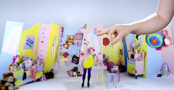 Movie still from “Doprah - Stranger People” (2014), directed by Thunderlips – Extreme Wide shot, High angle