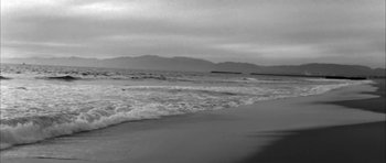 Movie still from “Lana Del Ray - West Coast” (2014), directed by Vincent Haycock – Extreme Wide shot, Low angle
