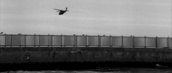 Movie still from “Lana Del Ray - West Coast” (2014), directed by Vincent Haycock – Extreme Wide shot, Low angle