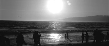 Movie still from “Lana Del Ray - West Coast” (2014), directed by Vincent Haycock – Extreme Wide shot, Low angle