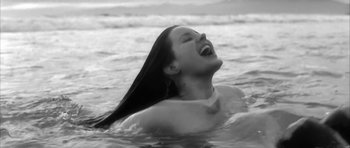 Movie still from “Lana Del Ray - West Coast” (2014), directed by Vincent Haycock – Close Up shot, Low angle