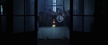 Movie still from “Lyla Foy - Feather Tongue” (2014), directed by Oscar Hudson – Wide shot, High angle