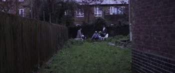 Movie still from “Lyla Foy - Feather Tongue” (2014), directed by Oscar Hudson – Extreme Wide shot, High angle