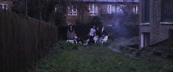 Movie still from “Lyla Foy - Feather Tongue” (2014), directed by Oscar Hudson – Extreme Wide shot, High angle