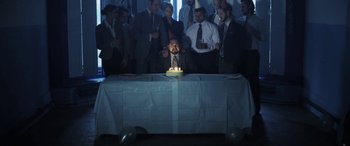 Movie still from “Lyla Foy - Feather Tongue” (2014), directed by Oscar Hudson – Wide shot, High angle