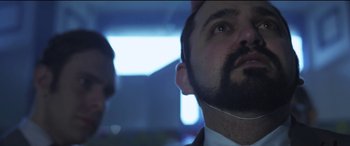 Movie still from “Lyla Foy - Feather Tongue” (2014), directed by Oscar Hudson – Close Up shot, Low angle