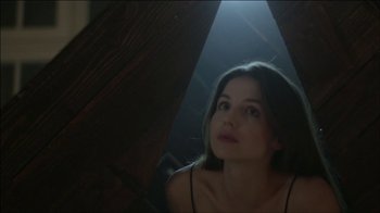 Movie still from “ALB - Whispers” (2014), directed by Casper Balslev – Close Up shot, Low angle