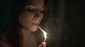 Movie still from “ALB - Whispers” (2014), directed by Casper Balslev – Close Up shot, Low angle