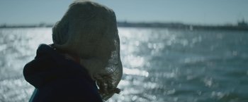 Movie still from “Lorde - Team” (2013), directed by Young Replicant – Close Up shot, Over the shoulder angle