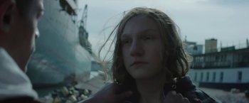 Movie still from “Lorde - Team” (2013), directed by Young Replicant – Close Up shot, Low angle