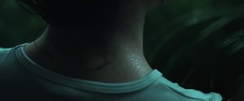 Movie still from “Lorde - Team” (2013), directed by Young Replicant – Extreme Close Up shot, Low angle