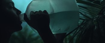 Movie still from “Lorde - Team” (2013), directed by Young Replicant – Extreme Close Up shot, Low angle