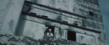 Movie still from “Lorde - Team” (2013), directed by Young Replicant – Extreme Wide shot, Low angle