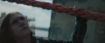 Movie still from “Lorde - Team” (2013), directed by Young Replicant – Close Up shot, Low angle