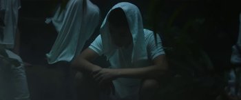 Movie still from “Lorde - Team” (2013), directed by Young Replicant – Medium shot, Low angle