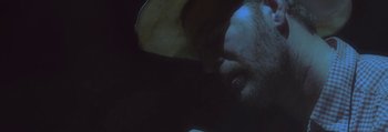 Movie still from “Mathew Lee Cothran - No Way Out” (2013), directed by Tyler T. Williams – Extreme Close Up shot, Low angle