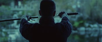 Movie still from “Kye Kye - Honest Affection” (2013), directed by Salomon Ligthelm – Extreme Close Up shot, High angle