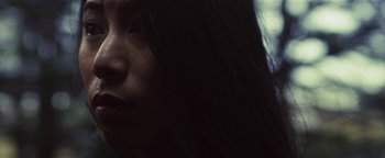 Movie still from “Kye Kye - Honest Affection” (2013), directed by Salomon Ligthelm – Extreme Close Up shot, Low angle