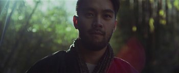 Movie still from “Kye Kye - Honest Affection” (2013), directed by Salomon Ligthelm – Close Up shot, Low angle