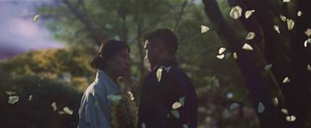 Movie still from “Kye Kye - Honest Affection” (2013), directed by Salomon Ligthelm – Extreme Close Up shot, Over the shoulder angle