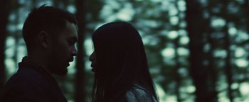 Movie still from “Kye Kye - Honest Affection” (2013), directed by Salomon Ligthelm – Extreme Close Up shot, Low angle