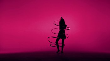 Movie still from “Hook N Sling & Chris Willis - Magnet” (2013), directed by Ryan Staake – Wide shot, Low angle