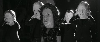 Movie still from “Arcade Fire - Reflektor” (2013), directed by Anton Corbijn – Close Up shot, Overhead angle