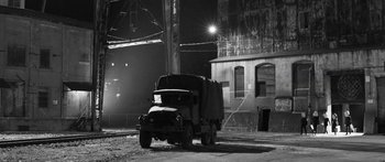 Movie still from “Arcade Fire - Reflektor” (2013), directed by Anton Corbijn – Extreme Wide shot, Low angle