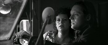 Movie still from “Arcade Fire - Reflektor” (2013), directed by Anton Corbijn – Close Up shot, Low angle