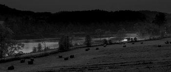 Movie still from “Arcade Fire - Reflektor” (2013), directed by Anton Corbijn – Extreme Wide shot, High angle