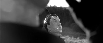 Movie still from “Arcade Fire - Reflektor” (2013), directed by Anton Corbijn – Extreme Close Up shot, Low angle