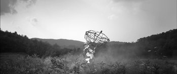 Movie still from “Arcade Fire - Reflektor” (2013), directed by Anton Corbijn – Extreme Wide shot, Low angle