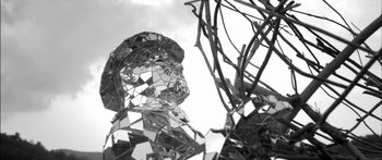 Movie still from “Arcade Fire - Reflektor” (2013), directed by Anton Corbijn – Extreme Close Up shot, Low angle