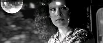 Movie still from “Arcade Fire - Reflektor” (2013), directed by Anton Corbijn – Close Up shot, Low angle