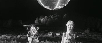 Movie still from “Arcade Fire - Reflektor” (2013), directed by Anton Corbijn – Medium shot, Low angle
