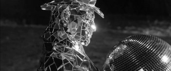 Movie still from “Arcade Fire - Reflektor” (2013), directed by Anton Corbijn – Extreme Close Up shot, Low angle