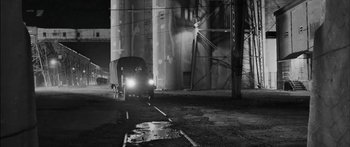 Movie still from “Arcade Fire - Reflektor” (2013), directed by Anton Corbijn – Extreme Wide shot, Low angle