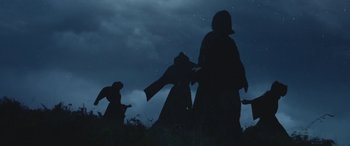 Movie still from “James Blake - Overgrown” (2013), directed by Nabil Elderkin – Extreme Wide shot, Low angle